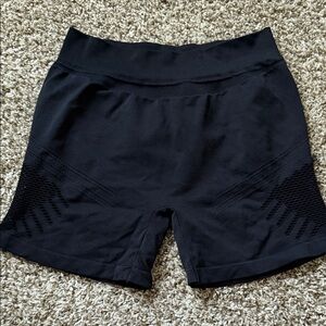 Fox Black Men’s Bike Shorts with Textured Side Panels
